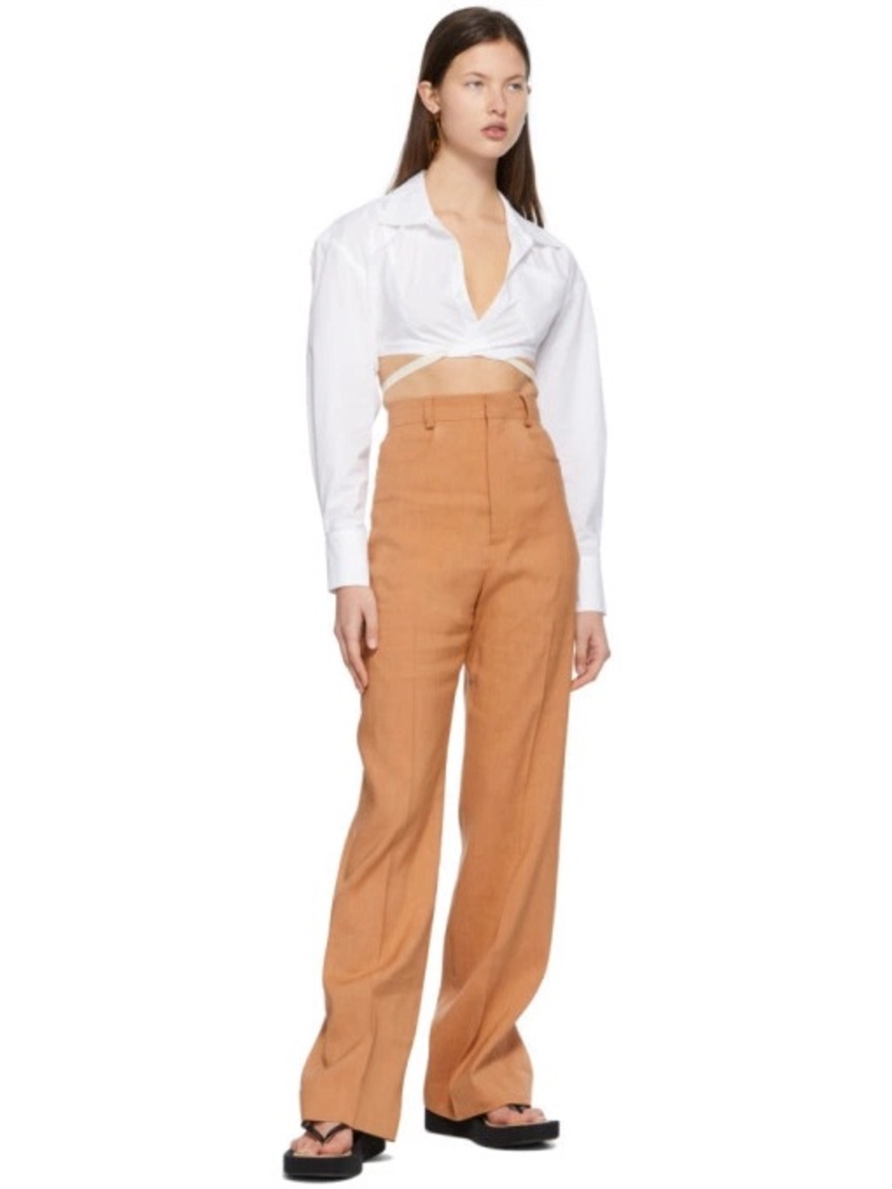 Jacquemus Le Pantalon Sauge Wool Pants 42